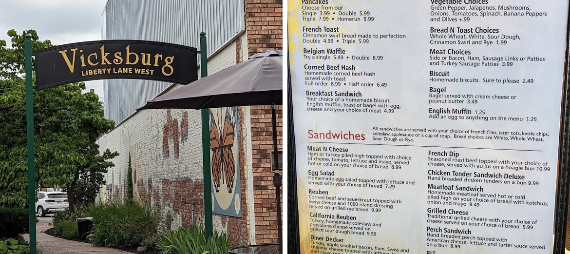 Rise N Dine Menu