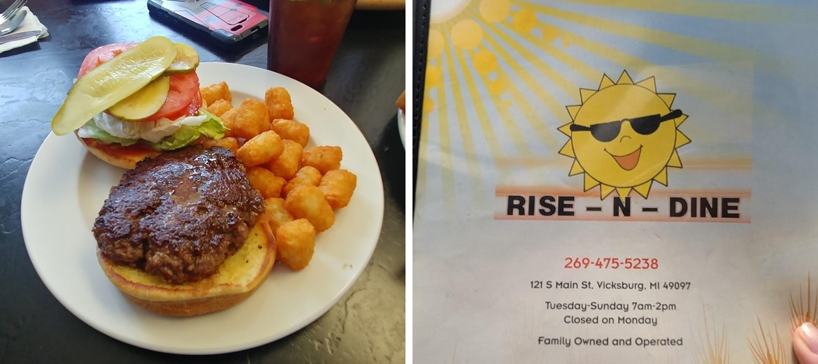 Rise N Dine Menu