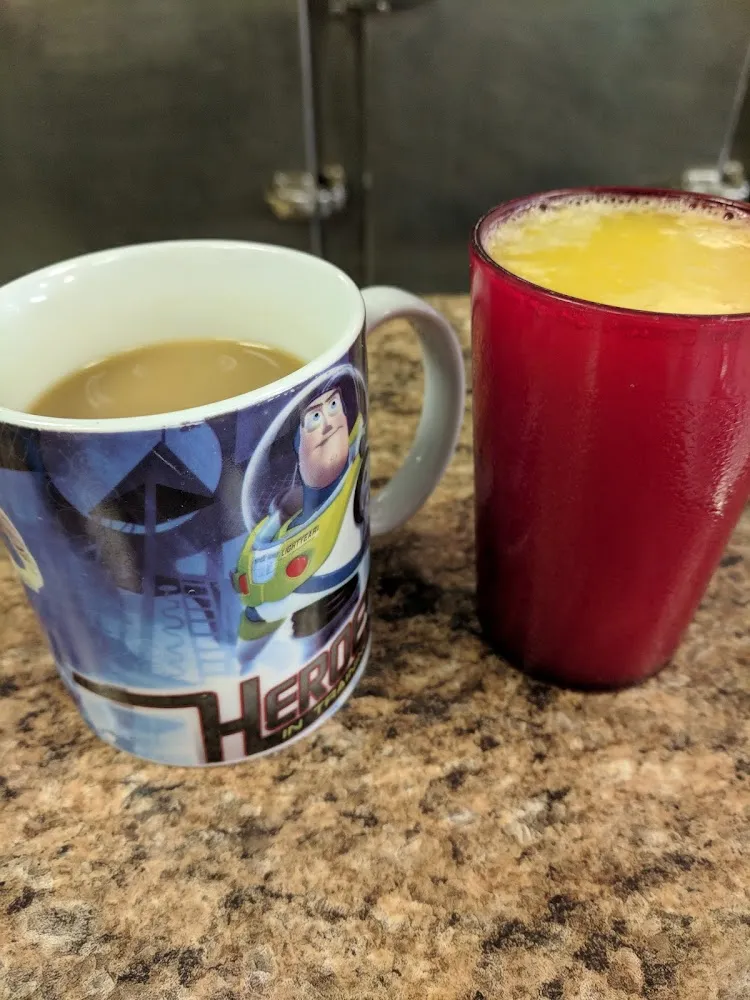 Coffee and Orange Juice